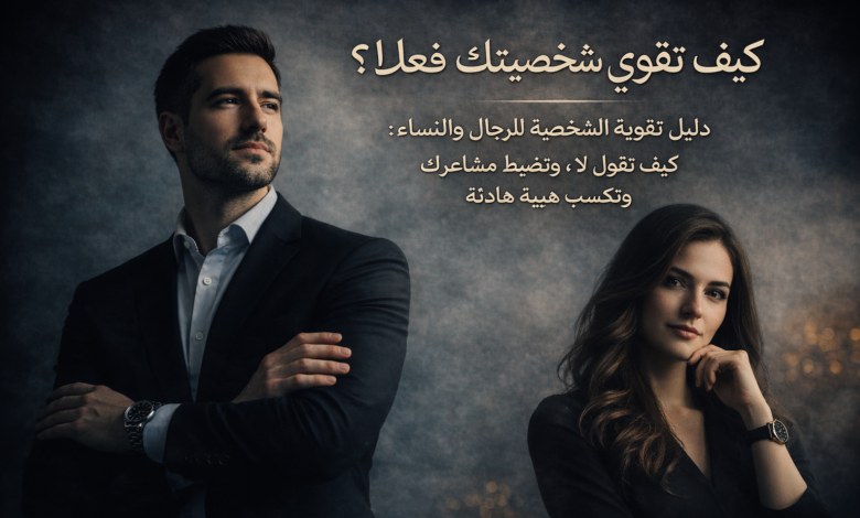 كيف تقوي شخصيتك فعلاً؟ دليل تقوية الشخصية للرجال والنساء